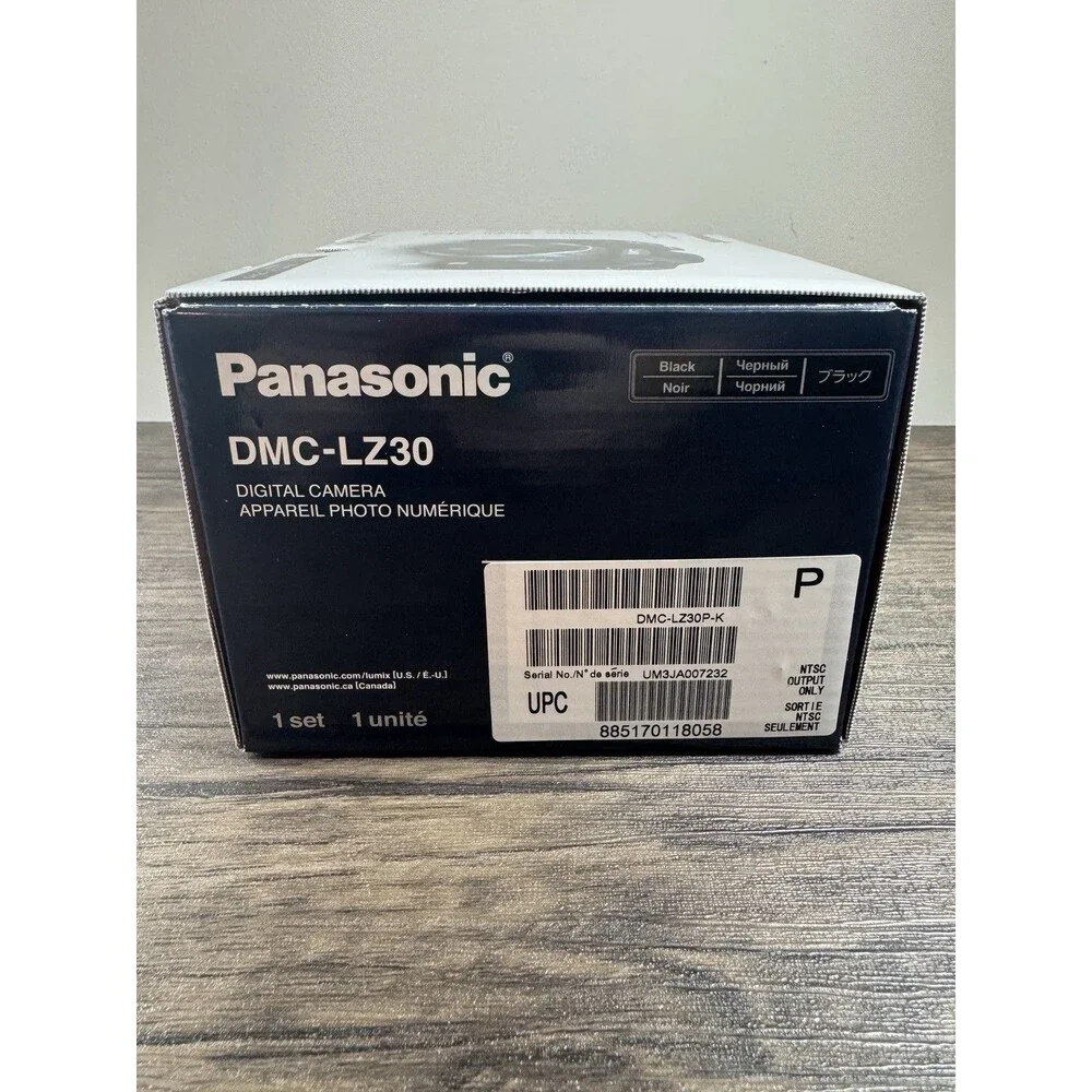 Panasonic Lumix DMC-LZ30 16.1MP Digital Camera 35x Optical Zoom TESTED W/Case